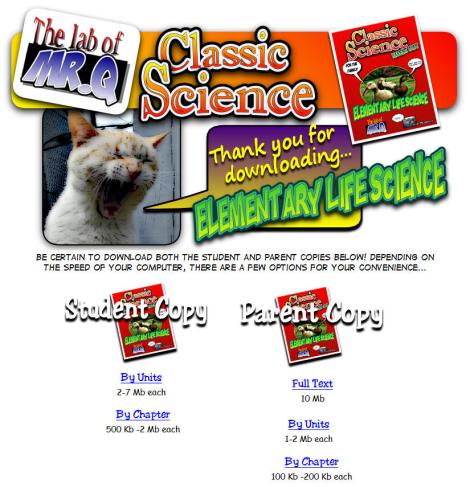 free science curriculum